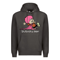 Smoke newcalvin and hobbes stupendous man Premium Hoodie - linhVisuals