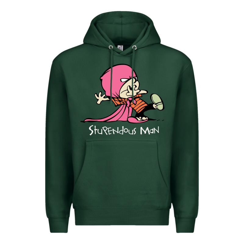 Newcalvin And Hobbes Stupendous Man Premium Hoodie by linhVisuals | Teevron