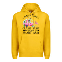 Lemon newcamper queen classy sassy and a bit smart assy Premium Hoodie - linhVisuals