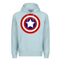 Blue Mist newcaptain america Premium Hoodie - linhVisuals