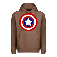 Chestnut newcaptain america Premium Hoodie - linhVisuals