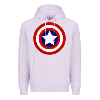 Lilac newcaptain america Premium Hoodie - linhVisuals