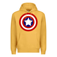 Mustard newcaptain america Premium Hoodie - linhVisuals