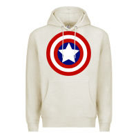 Oatmeal Heather newcaptain america Premium Hoodie - linhVisuals