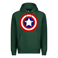 Sports Green newcaptain america Premium Hoodie - linhVisuals