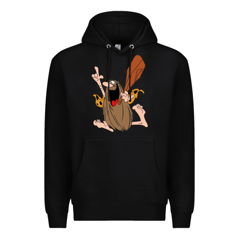 Newcaptain Caveman Premium Hoodie by linhVisuals | Teevron