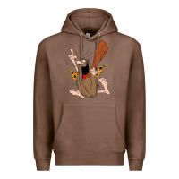Chestnut newcaptain caveman Premium Hoodie - linhVisuals
