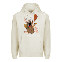 Oatmeal Heather newcaptain caveman Premium Hoodie - linhVisuals
