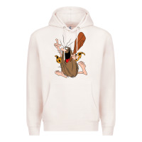 Pale Pink newcaptain caveman Premium Hoodie - linhVisuals