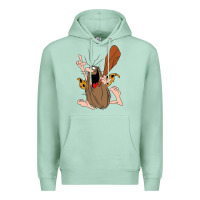 Seafoam newcaptain caveman Premium Hoodie - linhVisuals