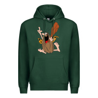 Sports Green newcaptain caveman Premium Hoodie - linhVisuals