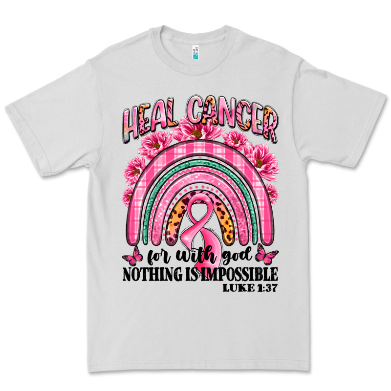 Heal Cancer Rainbow Premium Tee by LillyAllenDesigns | Teevron
