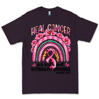 Plum heal cancer rainbow Premium Tee - LillyAllenDesigns
