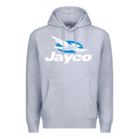 Heather Grey Jayco Bicycling Bike Premium Hoodie - linhVisuals
