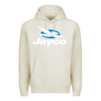 Oatmeal Heather Jayco Bicycling Bike Premium Hoodie - linhVisuals