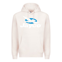 Pale Pink Jayco Bicycling Bike Premium Hoodie - linhVisuals