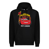 Black newcars lightning mcqueen Premium Hoodie - linhVisuals