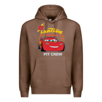 Chestnut newcars lightning mcqueen Premium Hoodie - linhVisuals
