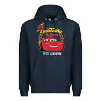 Navy newcars lightning mcqueen Premium Hoodie - linhVisuals