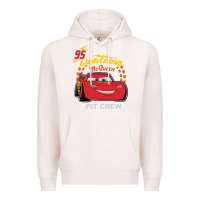 Pale Pink newcars lightning mcqueen Premium Hoodie - linhVisuals