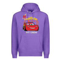 Purple newcars lightning mcqueen Premium Hoodie - linhVisuals