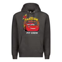 Smoke newcars lightning mcqueen Premium Hoodie - linhVisuals