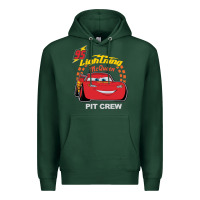 Sports Green newcars lightning mcqueen Premium Hoodie - linhVisuals