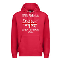 Cardinal make america great britain again funny uk us Premium Hoodie - linhVisuals