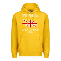 Lemon make america great britain again funny uk us Premium Hoodie - linhVisuals