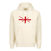 Tofu make america great britain again funny uk us Premium Hoodie - linhVisuals