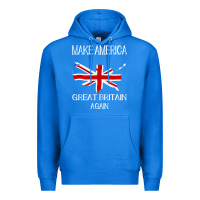 True Royal make america great britain again funny uk us Premium Hoodie - linhVisuals