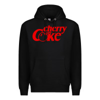 Black newcherry coke Premium Hoodie - linhVisuals
