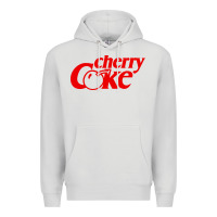 Dove Grey newcherry coke Premium Hoodie - linhVisuals