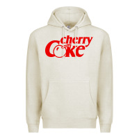 Oatmeal Heather newcherry coke Premium Hoodie - linhVisuals