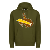 Army Green wyoming josh Premium Hoodie - linhVisuals