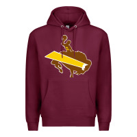Burgundy wyoming josh Premium Hoodie - linhVisuals