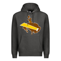 Charcoal Heather wyoming josh Premium Hoodie - linhVisuals