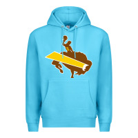 Ocean Blue wyoming josh Premium Hoodie - linhVisuals