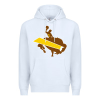 White wyoming josh Premium Hoodie - linhVisuals