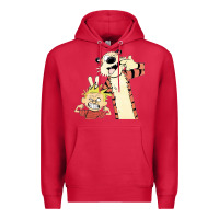 Cardinal calvin Premium Hoodie - linhVisuals