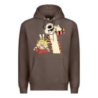 Coffee calvin Premium Hoodie - linhVisuals