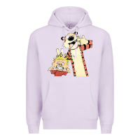 Lilac calvin Premium Hoodie - linhVisuals