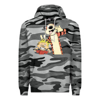 Slate Camo calvin Premium Hoodie - linhVisuals