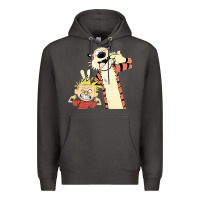 Smoke calvin Premium Hoodie - linhVisuals