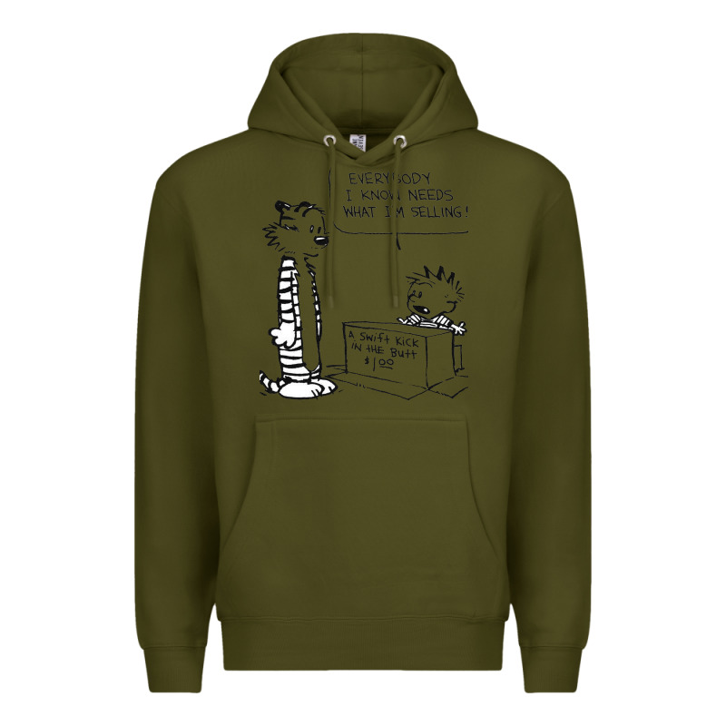 Calvin Premium Hoodie by linhVisuals | Teevron