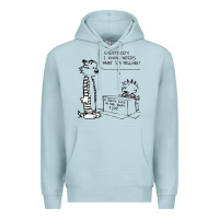 Blue Mist calvin Premium Hoodie - linhVisuals
