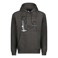 Charcoal Heather calvin Premium Hoodie - linhVisuals