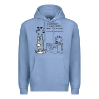 Colony Blue calvin Premium Hoodie - linhVisuals