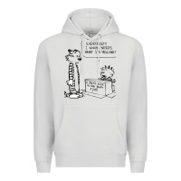 Dove Grey calvin Premium Hoodie - linhVisuals