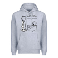 Heather Grey calvin Premium Hoodie - linhVisuals